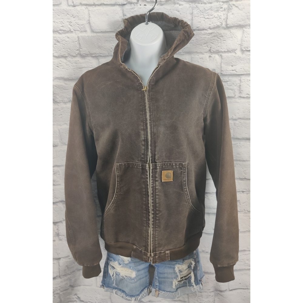 Women's Extra Small, Youth XL VTG Carhartt lined Jacket, Made in USA